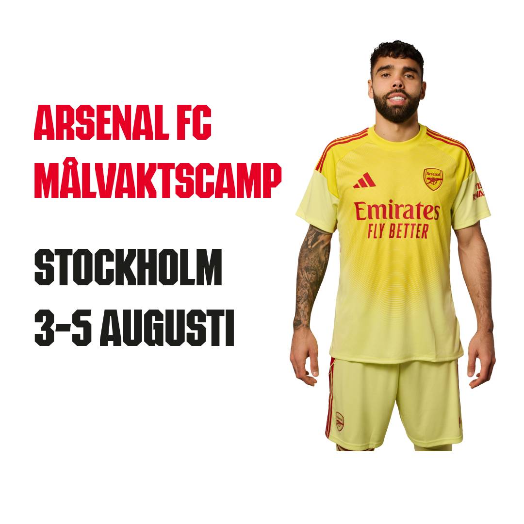 Fotbollsskola med Arsenal i Stockholm